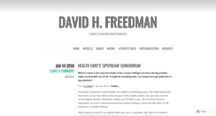 Desktop Screenshot of freedman.com